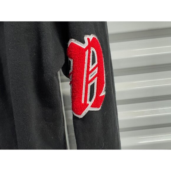 RED LABEL - Motivated LTTRS Hoodie Embroidered Hoodie Burgundy Size XXL - Picture 8 of 9